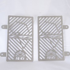 R&G Racing Radiator Guards (Pair) for the Honda Africa Twin 1100 '20-'22 R&G Racing Radiator Guards (Pair) for the Honda Africa Twin 1100 '20-'22